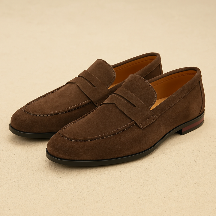 Men's Comfortable Slip-On Loafers Durable Blend 2