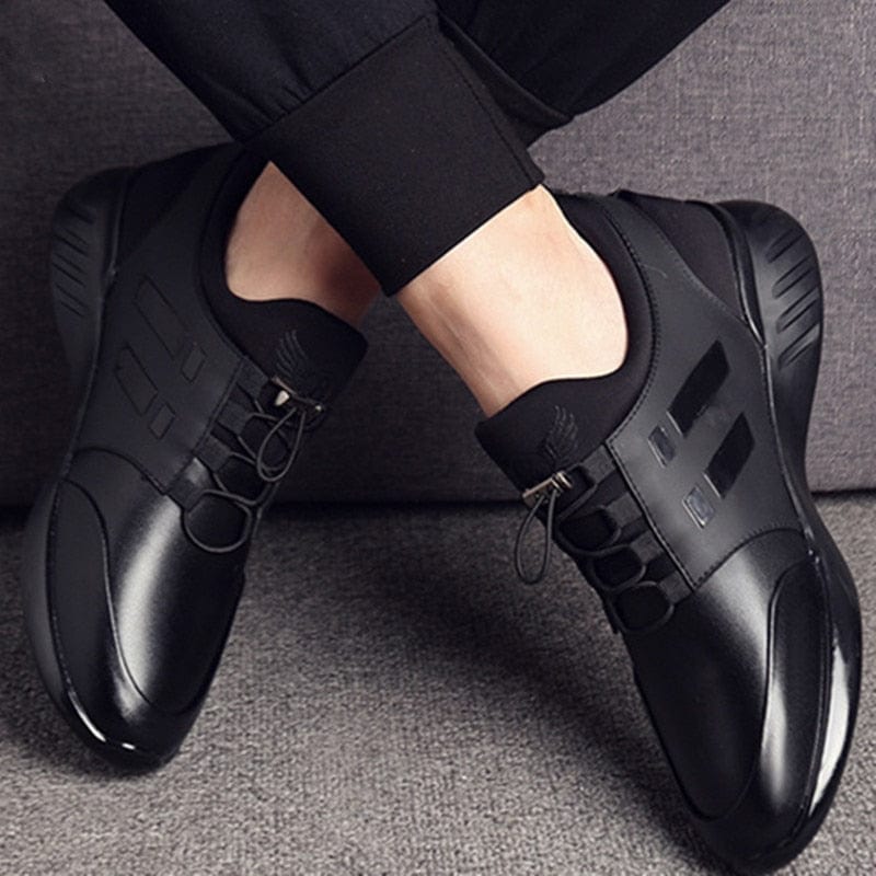Men's Comfortable Trainers Easy On Fit Polyurethane Rubber Blend 4