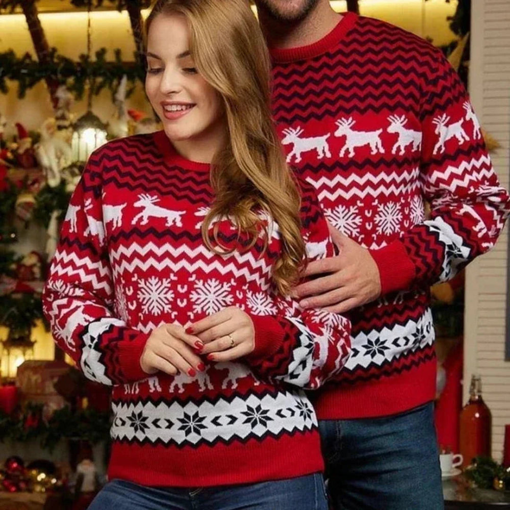 Men's Cozy Christmas Sweater Festive Design Acrylic 1