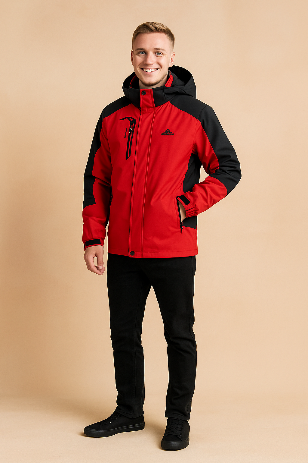 Men's Hooded Winter Jacket | Outdoor 0