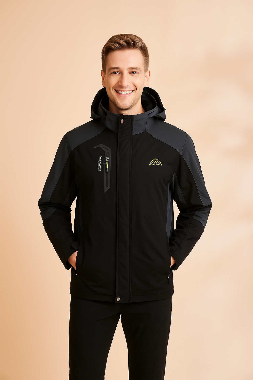 Men's Hooded Winter Jacket | Outdoor 4