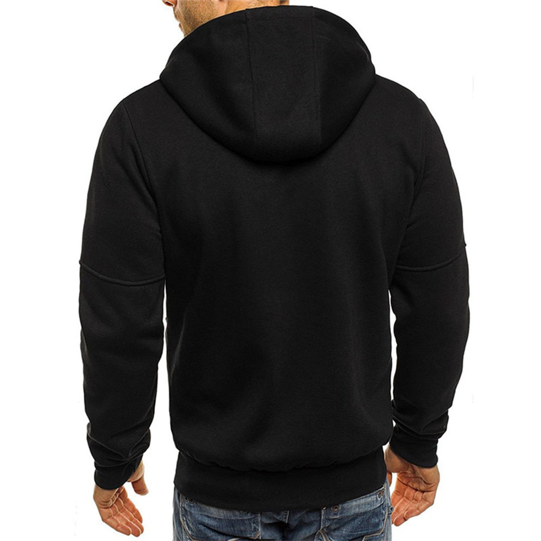 Men's Hoodie Zip-Up Sweatshirt for Everyday Comfort and Relaxed Style 1