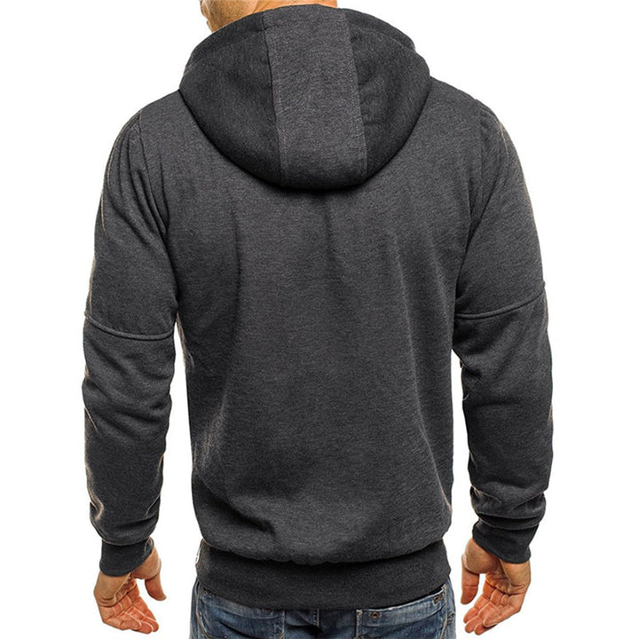 Men's Hoodie Zip-Up Sweatshirt for Everyday Comfort and Relaxed Style 5