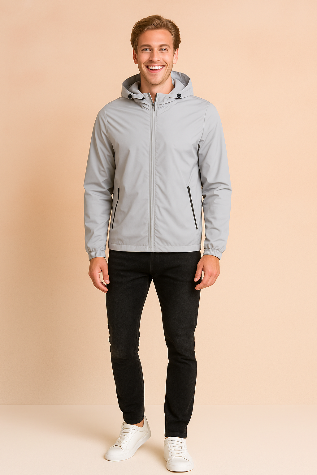 Men's Lightweight Hooded Outdoor Jacket | Windbreaker 1