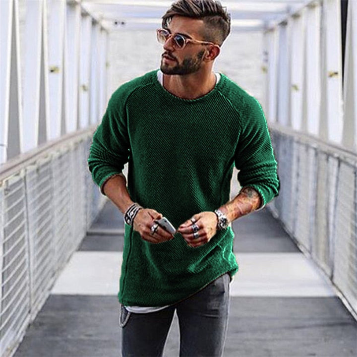 Men's Long Sleeve Sweater | Warm 0