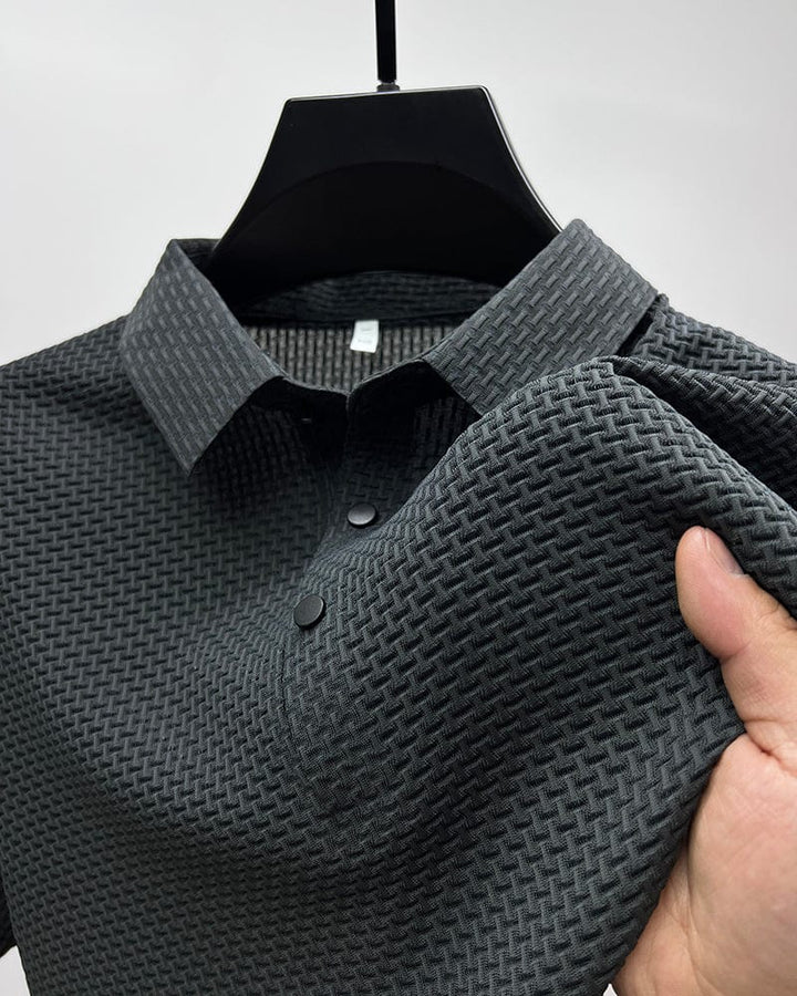 Men's Polo Shirt - Breathable Mesh for Stylish Comfort and Versatile Use 0
