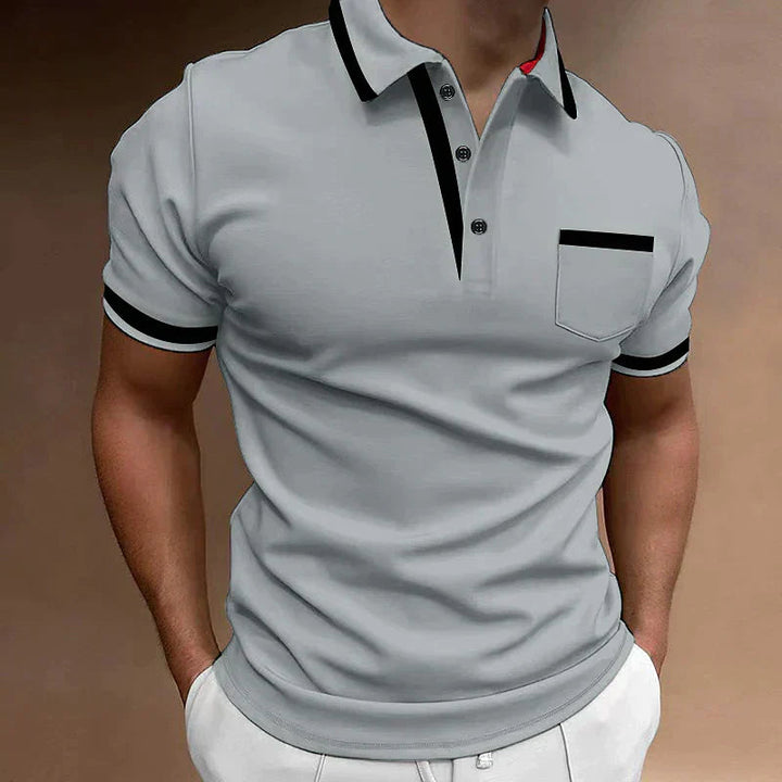 Men's Polo Shirt - Stylish Long Sleeve Polo for Versatile Occasions, Perfect for Work and Leisure 2