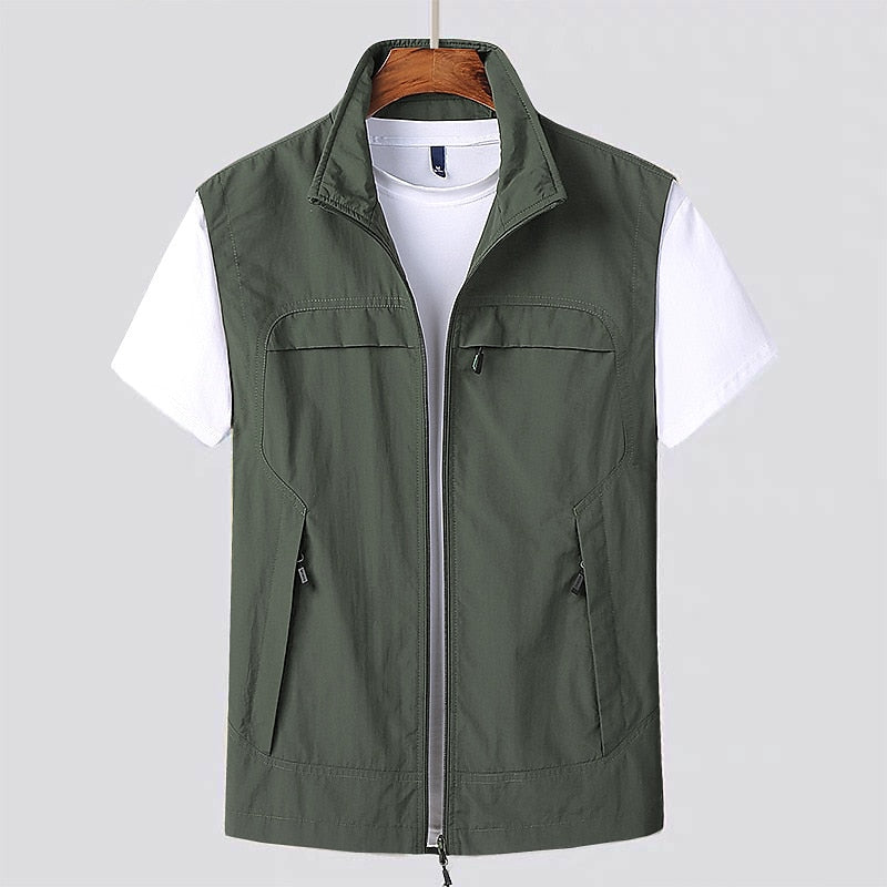 Men's Quick-Drying Breathable Vest for Everyday Comfort and Easy Movement 4