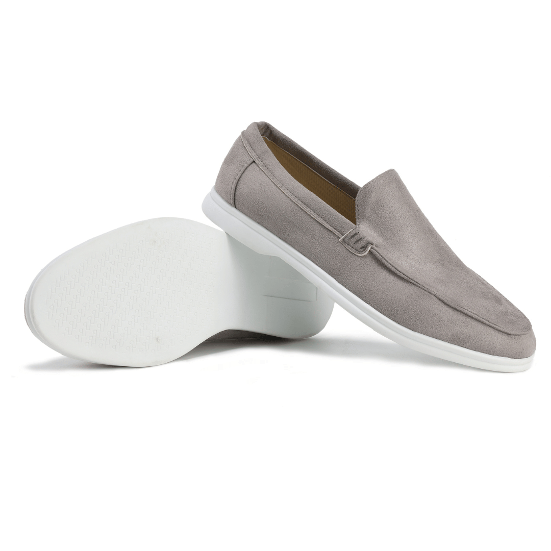 Men's Slip-On Loafers Comfortable Memory Foam Leather Blend 10