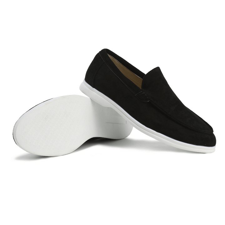 Men's Slip-On Loafers Comfortable Memory Foam Leather Blend 5