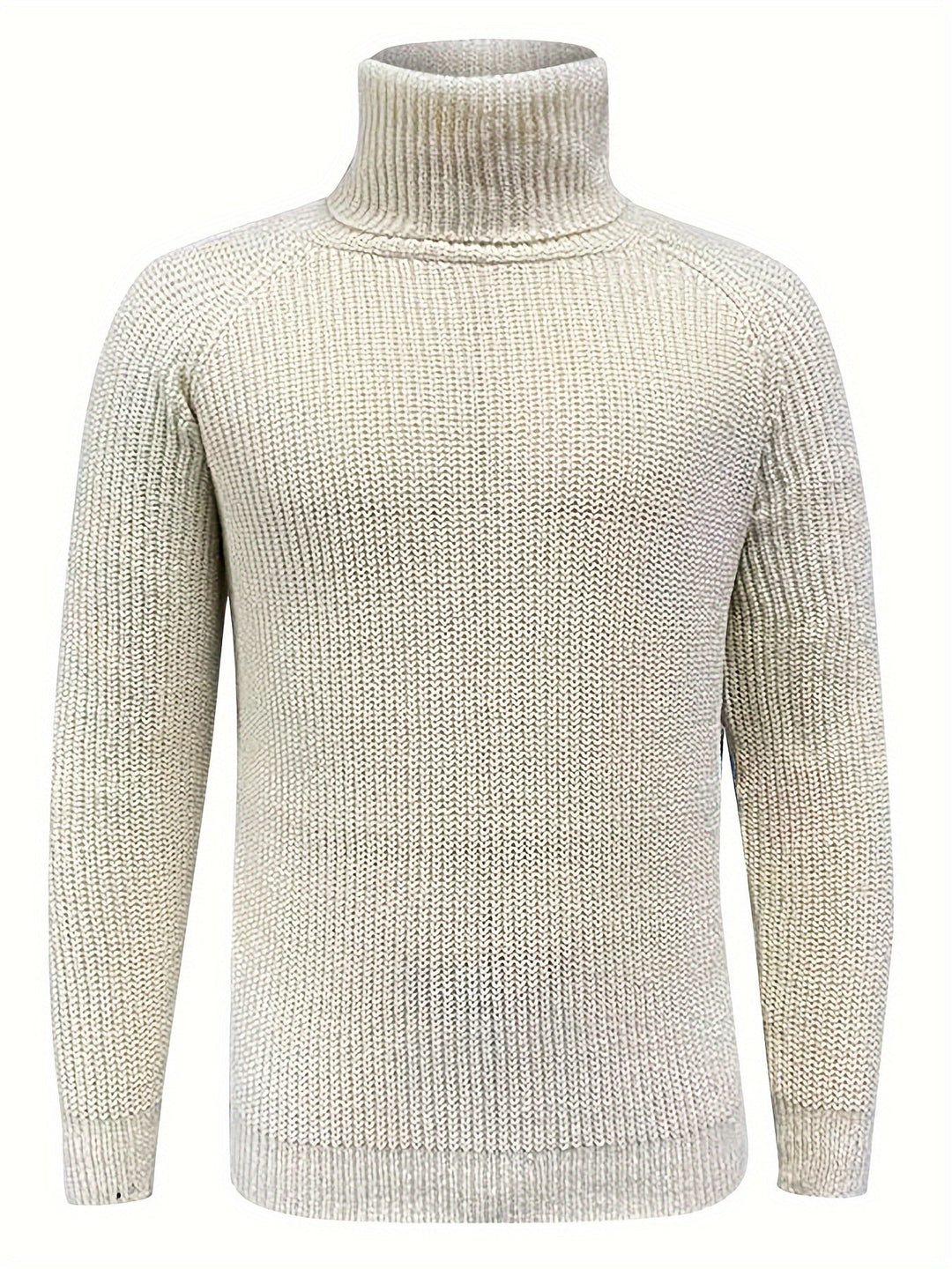 Men's Sweater Turtleneck Pullover - Classic Knit Design for Winter Warmth and Style 4
