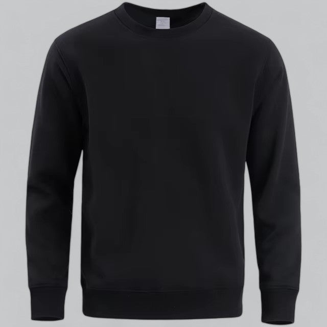 Men's Sweatshirt Casual Crew Neck for Everyday Wear - Comfortable Relaxed Fit Classic Style 1