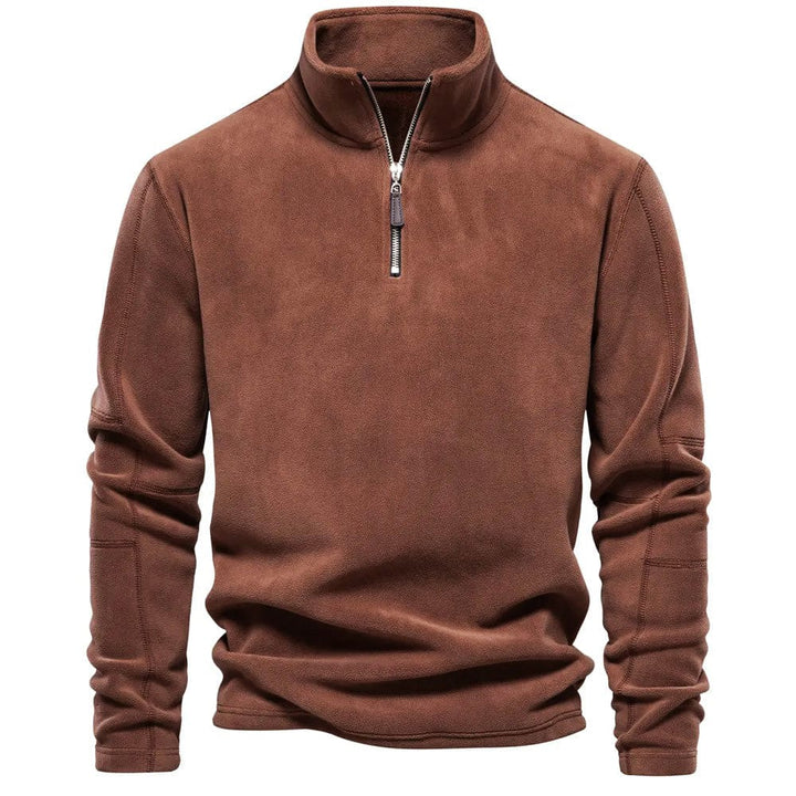 Men's Sweatshirt Classic Quarter Zip Pullover Casual Comfortable for Everyday Wear 0