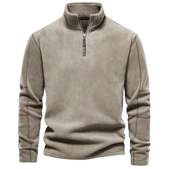 Men's Sweatshirt Classic Quarter Zip Pullover Casual Comfortable for Everyday Wear 1