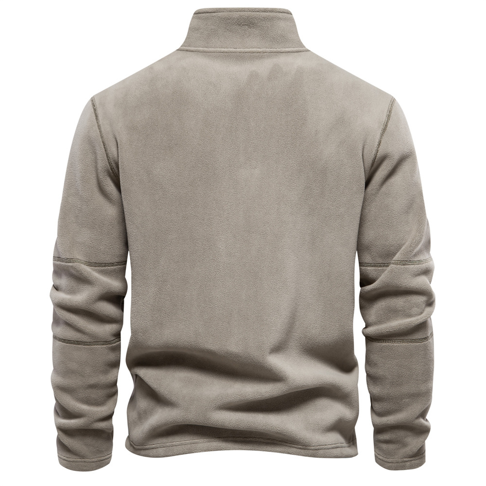 Men's Sweatshirt Classic Quarter Zip Pullover Casual Comfortable for Everyday Wear 2