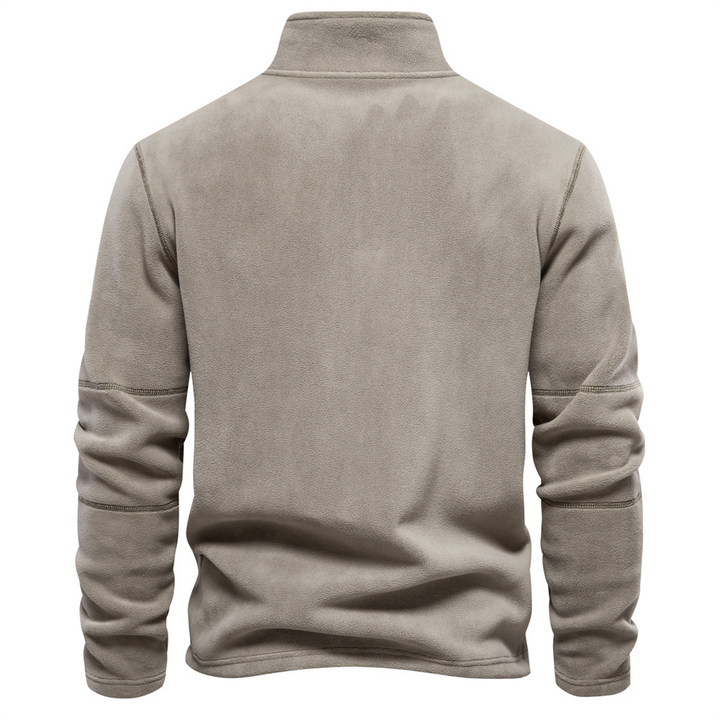 Men's Sweatshirt Classic Quarter Zip Pullover Casual Comfortable for Everyday Wear 2