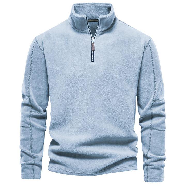 Men's Sweatshirt Classic Quarter Zip Pullover Casual Comfortable for Everyday Wear 3
