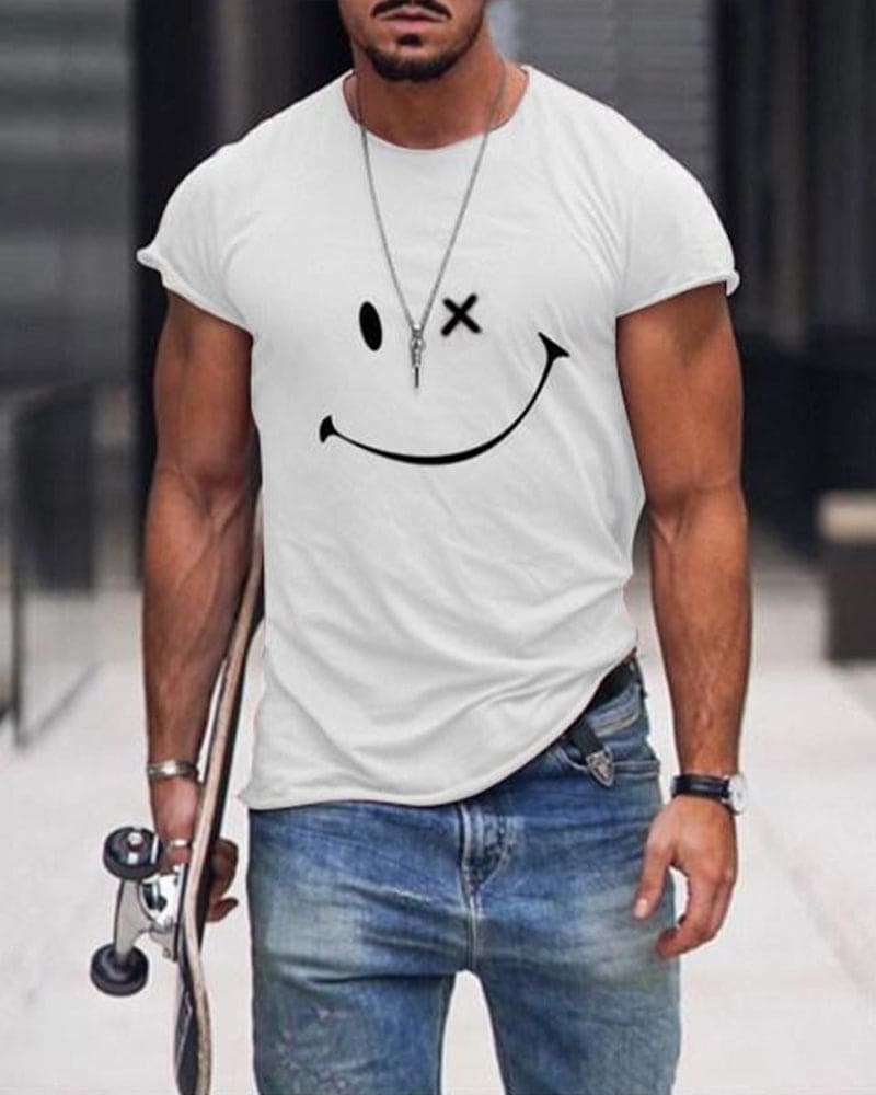 Men's T Shirt - Casual Short Sleeve Crew Neck for Everyday Comfort - Classic Style Mens Shirts 0