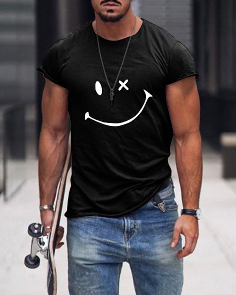 Men's T Shirt - Casual Short Sleeve Crew Neck for Everyday Comfort - Classic Style Mens Shirts 3