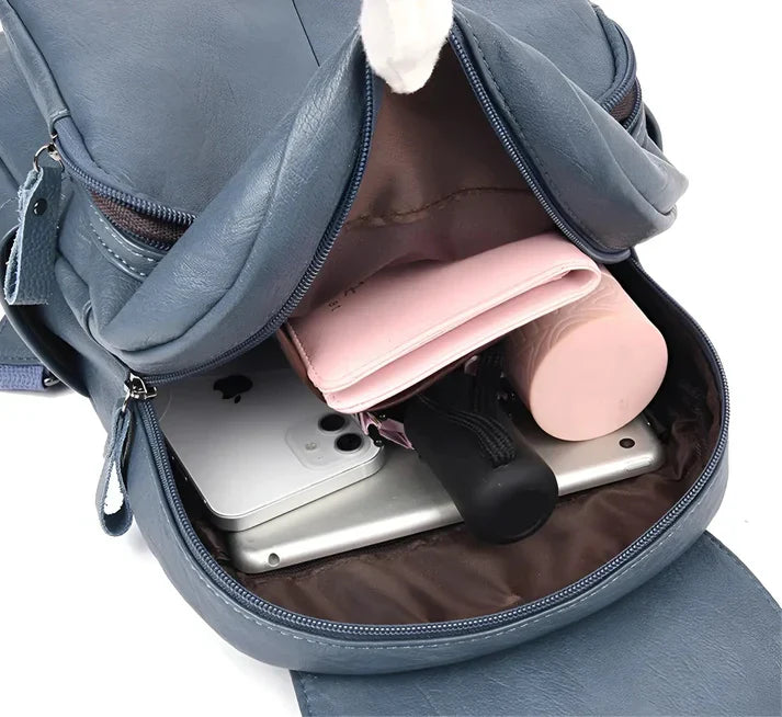 Men's Travel Backpack Spacious Durable Fabric Rucksack 1