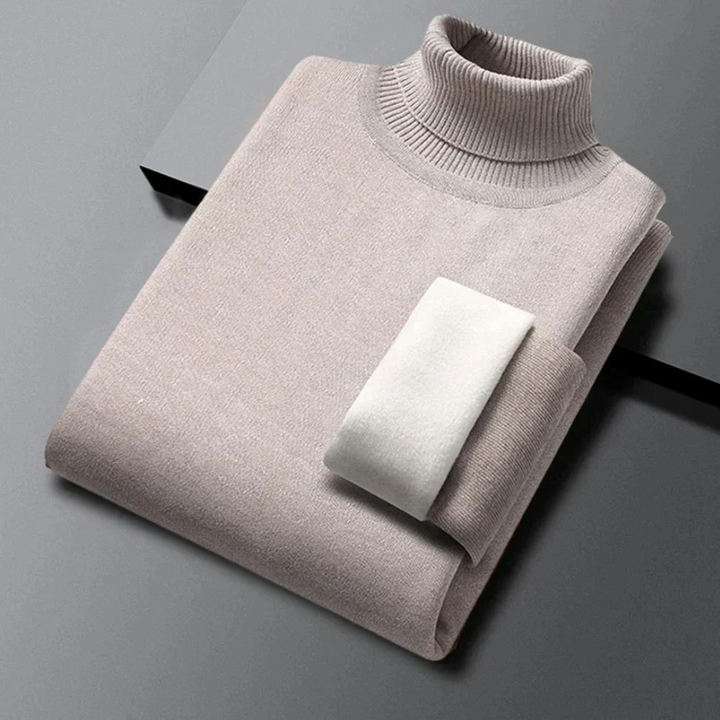 Men's Turtleneck Knitted Sweater | Long Sleeve 0