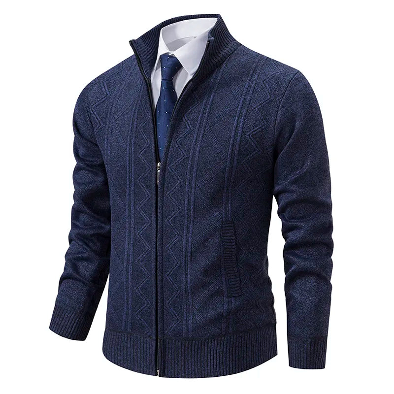 Men's Winter Cardigan | With Zipper 5