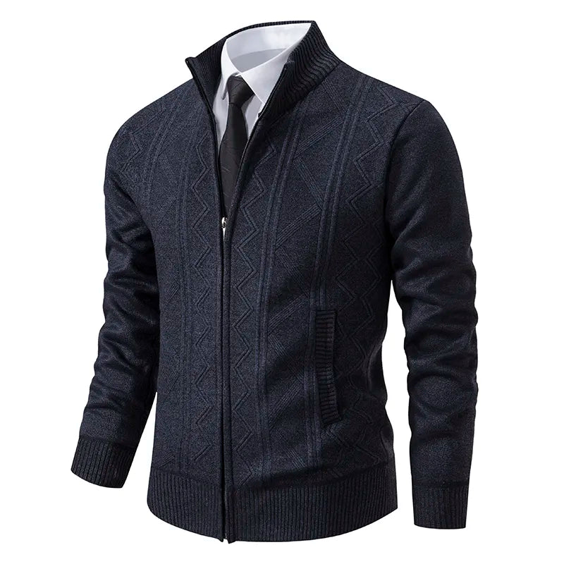 Men's Winter Cardigan | With Zipper 6