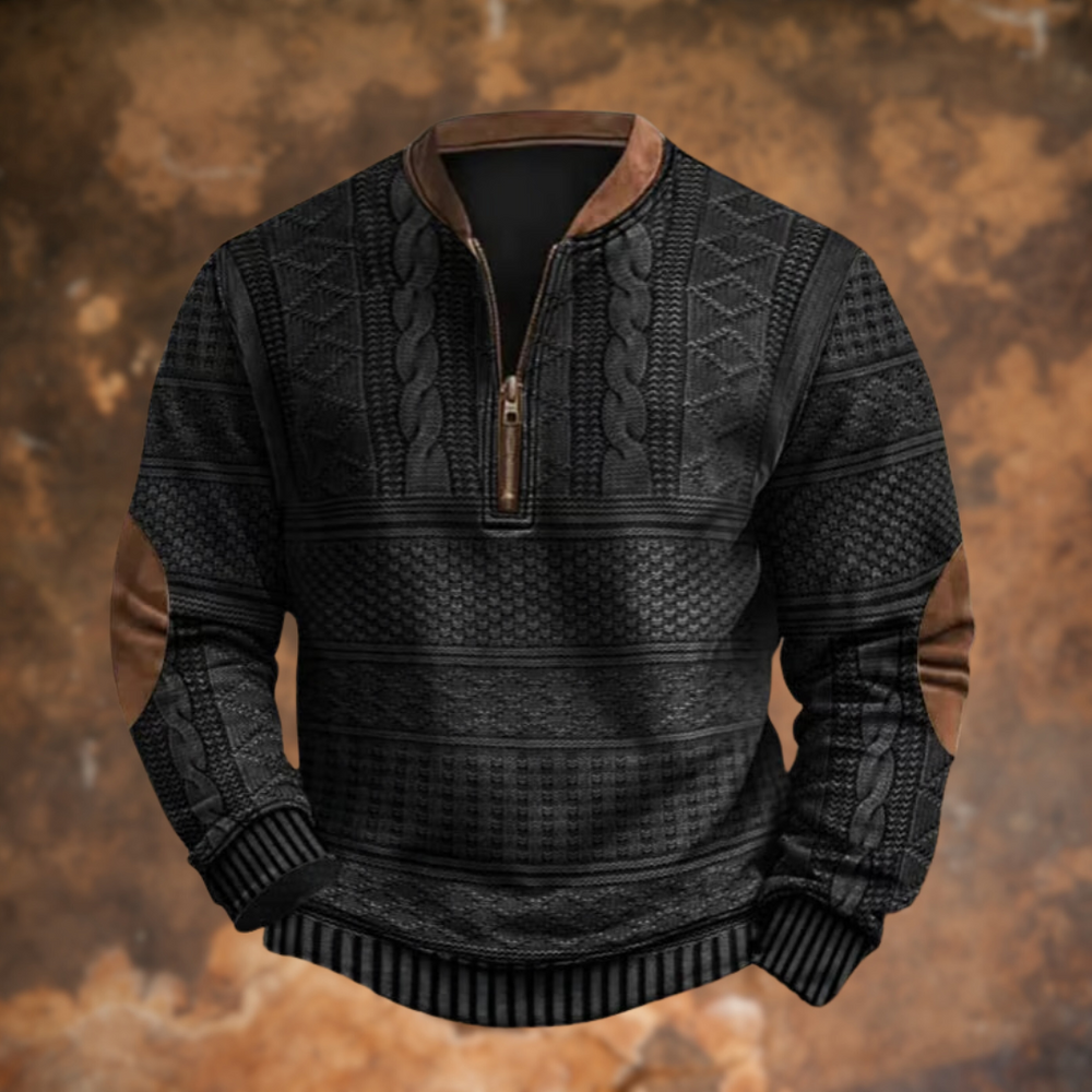 Men's Winter Jacket - Classic Puffer Coat with Warm Lining and Zip Closure for Cold Weather 1