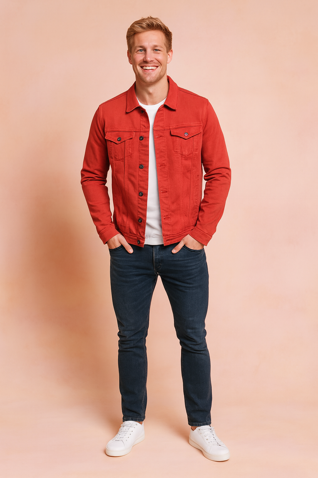 Men's button-up jacket | Front pockets 5