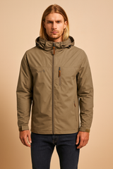 Men's sports raincoat with hood 1