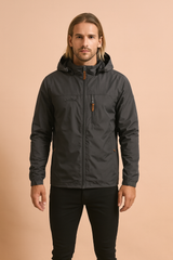 Men's sports raincoat with hood 3