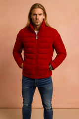 Men's winter jacket, quilted, insulated, lightweight, casual 3