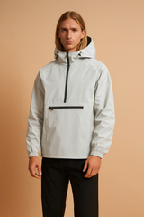 Men's winter raincoat with hood 3