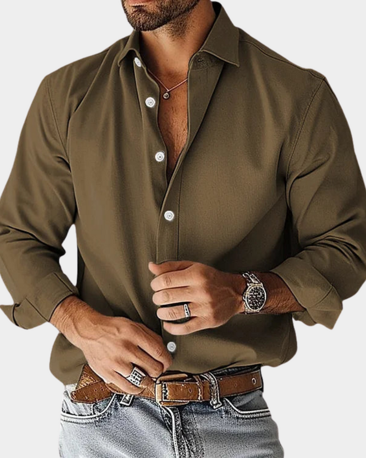 Mens Shirts - Stylish and Comfortable Design for Effortless Elegance, Perfect for Work or Casual Outings 3