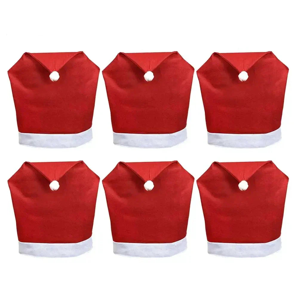 MerryCover – Christmas Chair Covers for Dining Room Holiday Table Setup 9