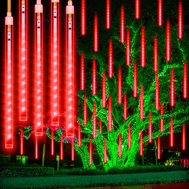 Meteor Drops | Water Drop LED Lights for Festive Outdoor Decor 11