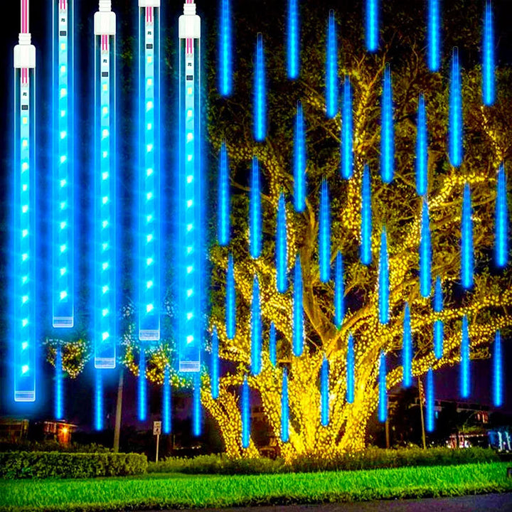 Meteor Drops | Water Drop LED Lights for Festive Outdoor Decor 8