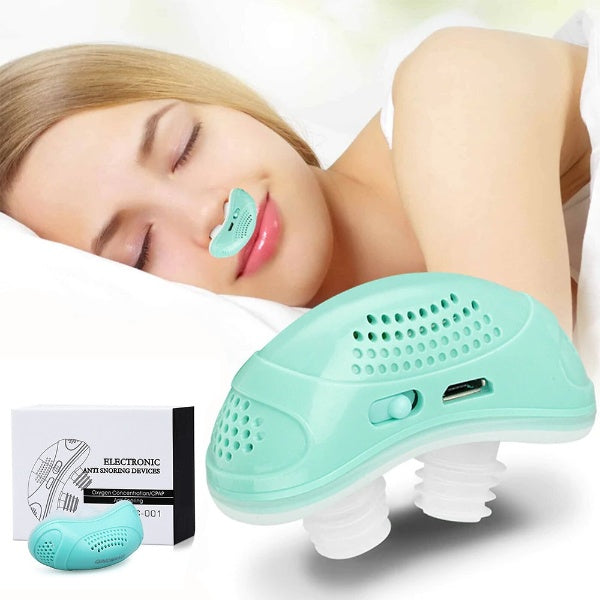 Micro CPAP Sleep Apnea Machine for Travel & Anti-Snoring - CPAP Alternative 0
