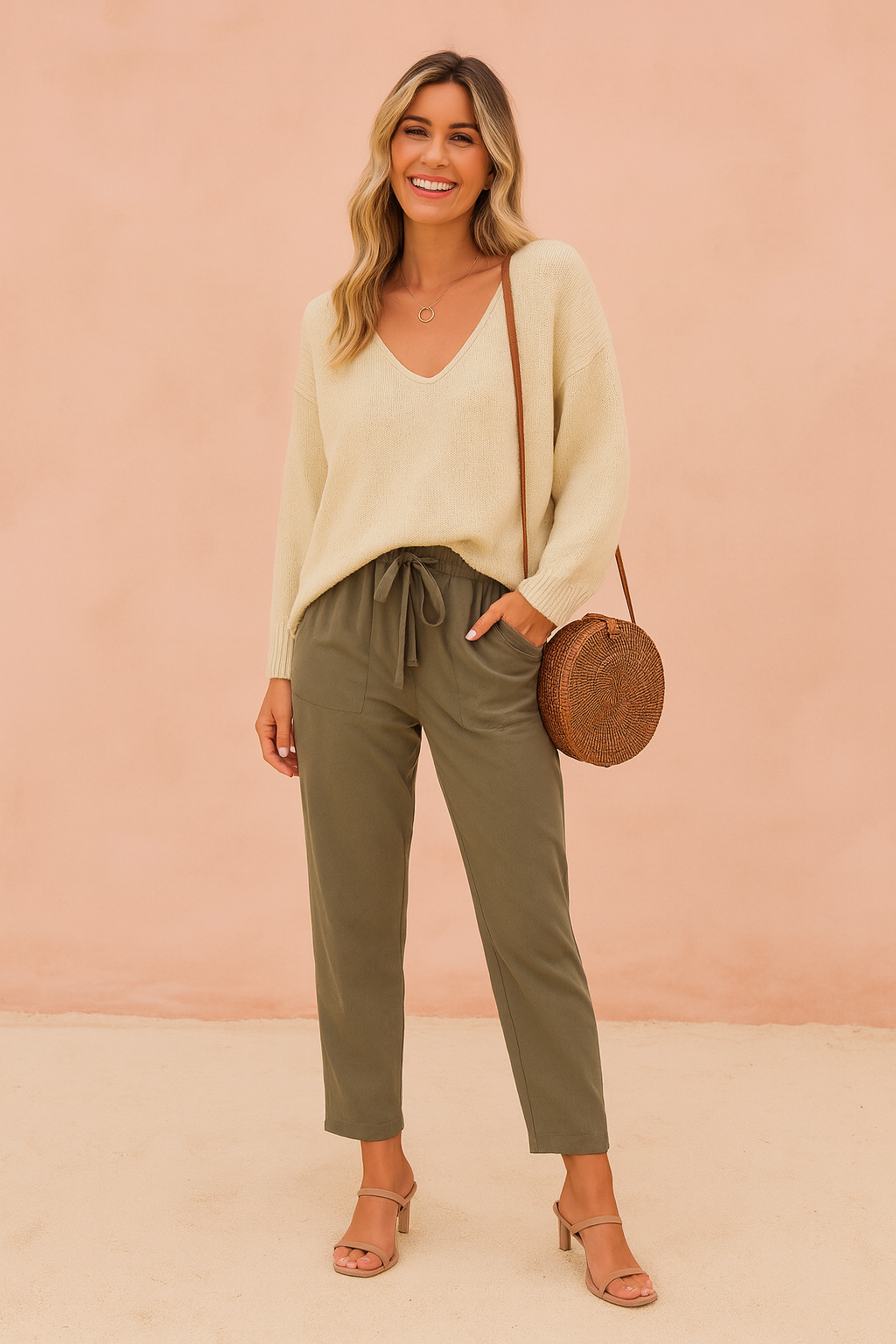 Mila | V-neck sweater 2