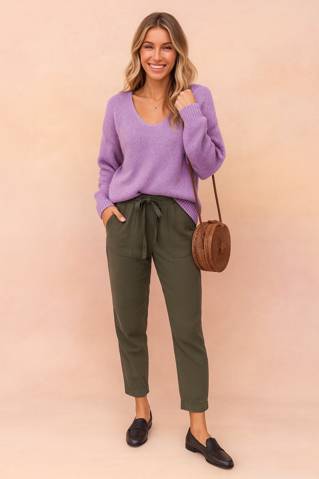 Mila | V-neck sweater 4