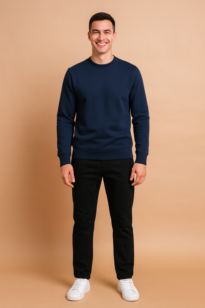Milan | Crew Neck Sweatshirt with Timeless Style 2