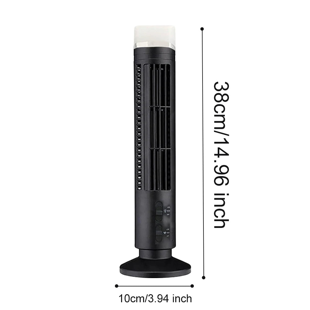 Mini Desktop Air Conditioner with USB Bladeless Cooling 0