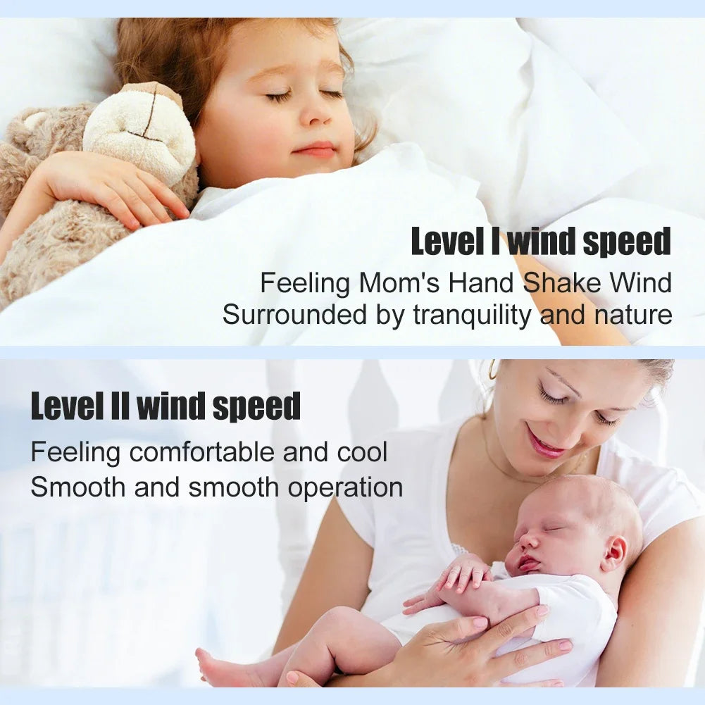 Mini Desktop Air Conditioner with USB Bladeless Cooling 2