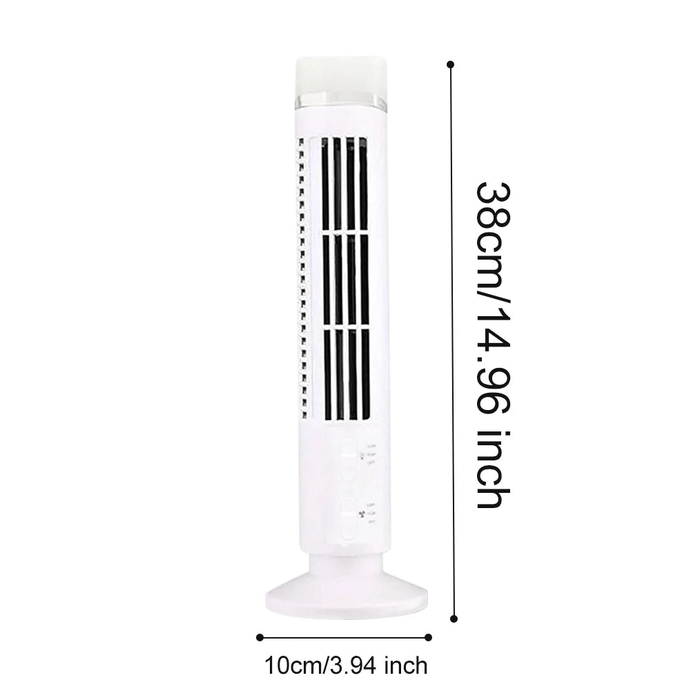 Mini Desktop Air Conditioner with USB Bladeless Cooling 4