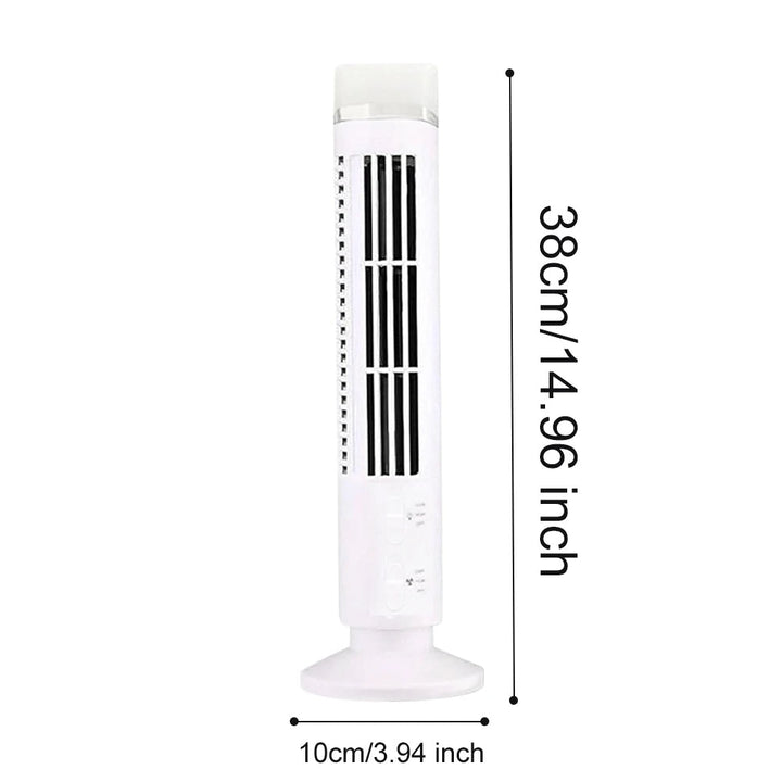 Mini Desktop Air Conditioner with USB Bladeless Cooling 4