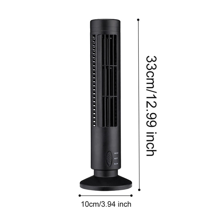 Mini Desktop Air Conditioner with USB Bladeless Cooling 5