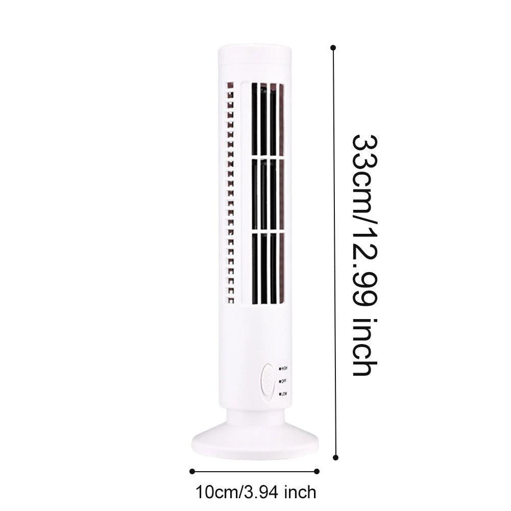 Mini Desktop Air Conditioner with USB Bladeless Cooling 6