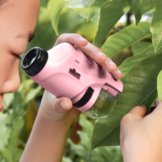 Mini Pocket Microscope – LED Light & 60x-120x Zoom for Kids Educational Exploration 5