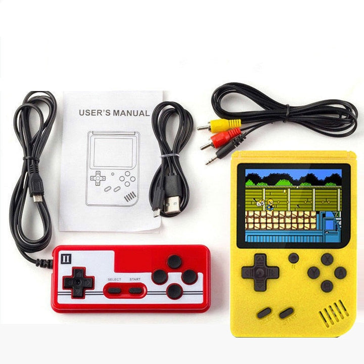 Mini Retro Gaming Console – Handheld Portable Game Player with 400 Built-in Classic Games for Travel 9