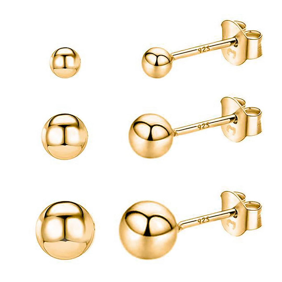 Minimalistische Ohrstecker - Lunara 10